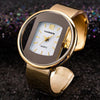 Women Watches New Luxury Brand Bracelet Watch Gold Silver Dial Lady Dress Quartz Clock Hot Bayan Kol Saati