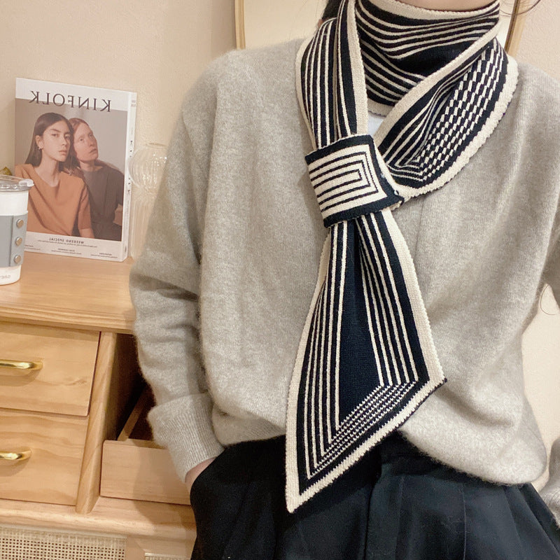 All-match Small Scarves Prepared By BI For Autumn And Winter