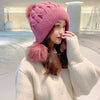 Women's Trendy Hats Sweet And Cute Three Balls Wool