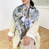 Fashion Silk Scarves Female Printing Hijab