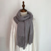 Winter Versatile Students Thickened Warm Scarves