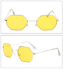 Sunglasses Ocean Piece Polygonal Sunglasses