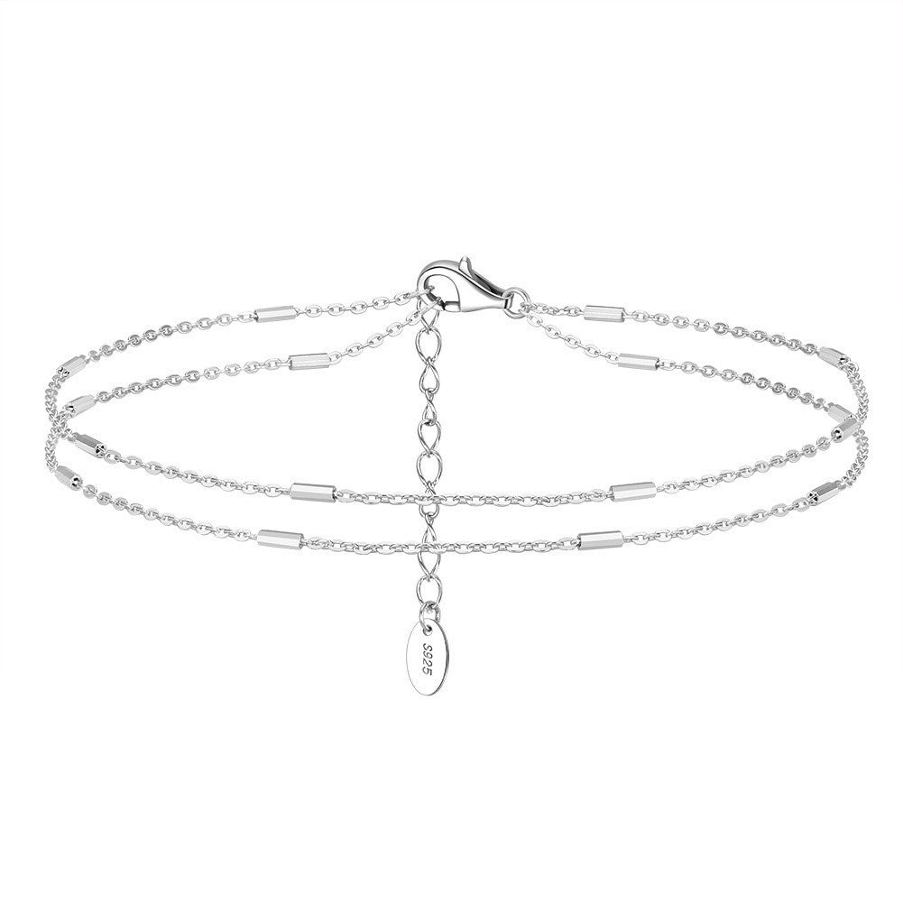 Jewelry S925 Sterling Silver Feet Chain