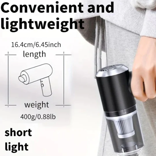 Mini Handheld Car Vacuum Cleaner